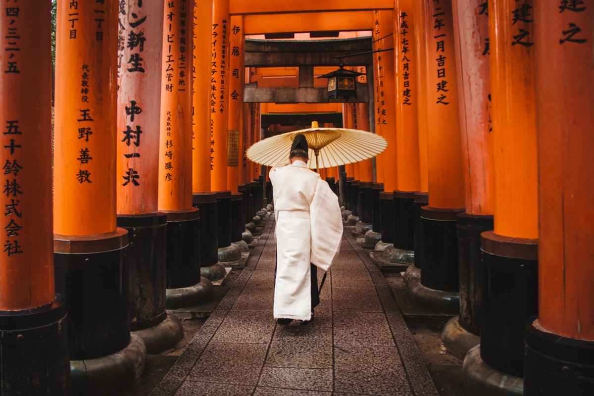 Fushimi Inari Shrine in Kyoto